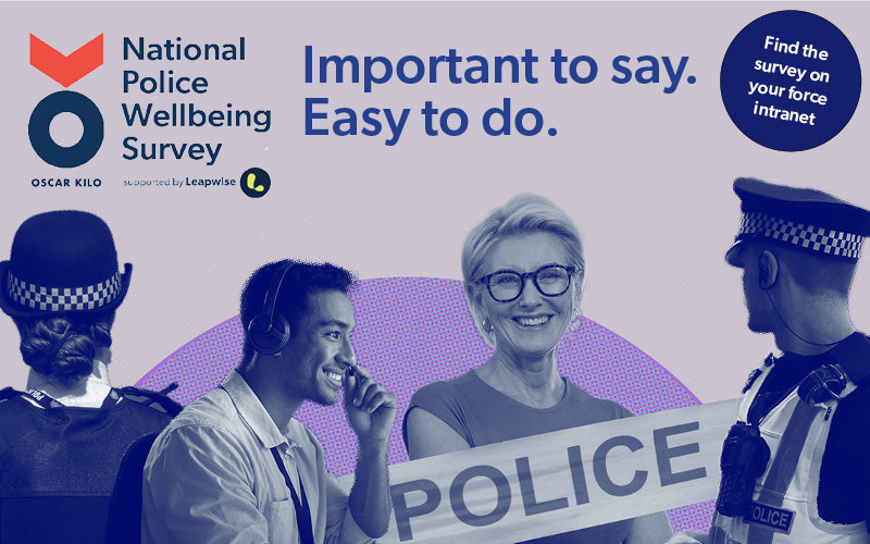 From Insight to Action – The new National Police Wellbeing Survey